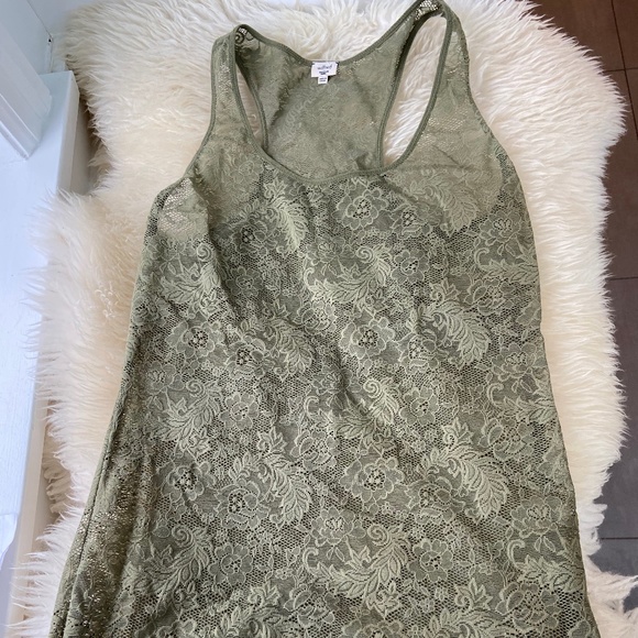 Wilfred Women's Lace Tank Top - Picture 1 of 4